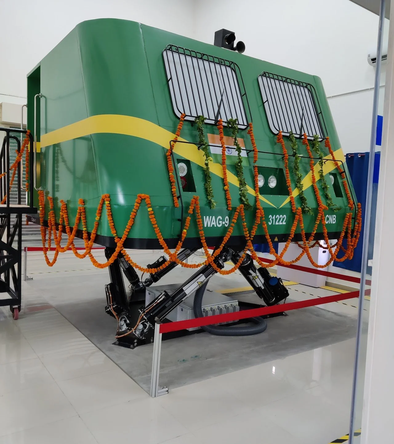 MDDTI - NCR at Kanpur Used State of the Art Simulator Training Facility for Locopilots