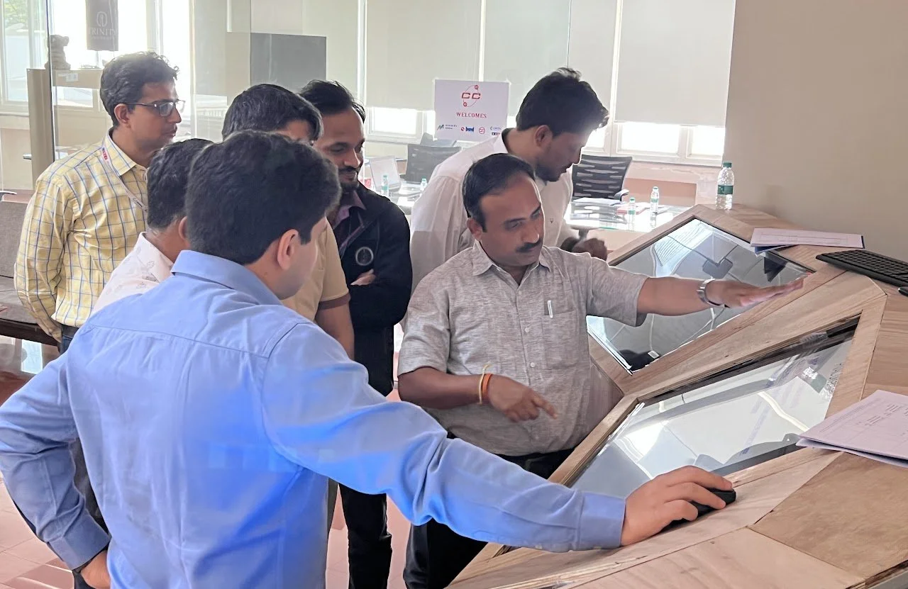 MMRDA-BEML-DMRC Visit for FAT for Mumbai Metro L2/L7 Maintenance Simulators